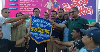 ঠাকুরগাঁওয়ে প্রথম বিভাগ ফুটবল লিগের উদ্বোধন